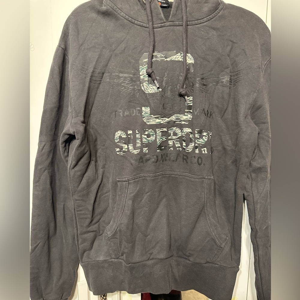 Superdry sweatshirt grey vintage